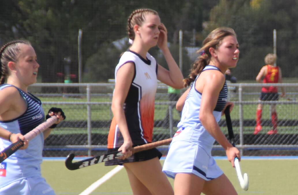 WIN: Bathurst talent Lily Kable (pictured right) captained NSW State to victory on Friday morning. Photo: BRADLEY JURD