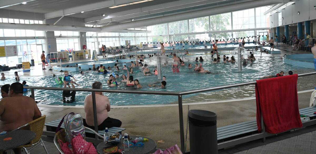 BEATING THE HEAT: Numbers have been up at the Manning Aquatic Centre this summer, with almost 10,000 making their way to the pool this December. 