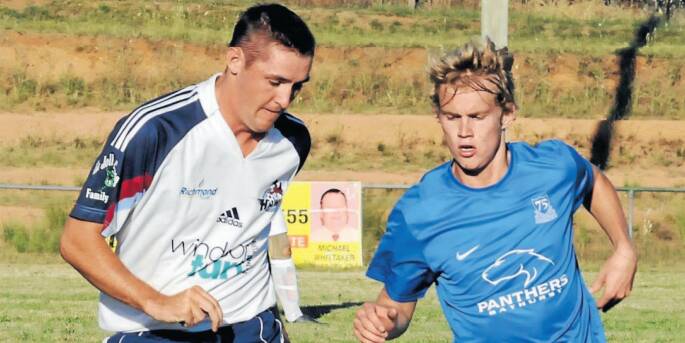 BRING IT BACK: Brent Osborne (left) - back in his NSW State League days - has been keen to see the WPL return. 