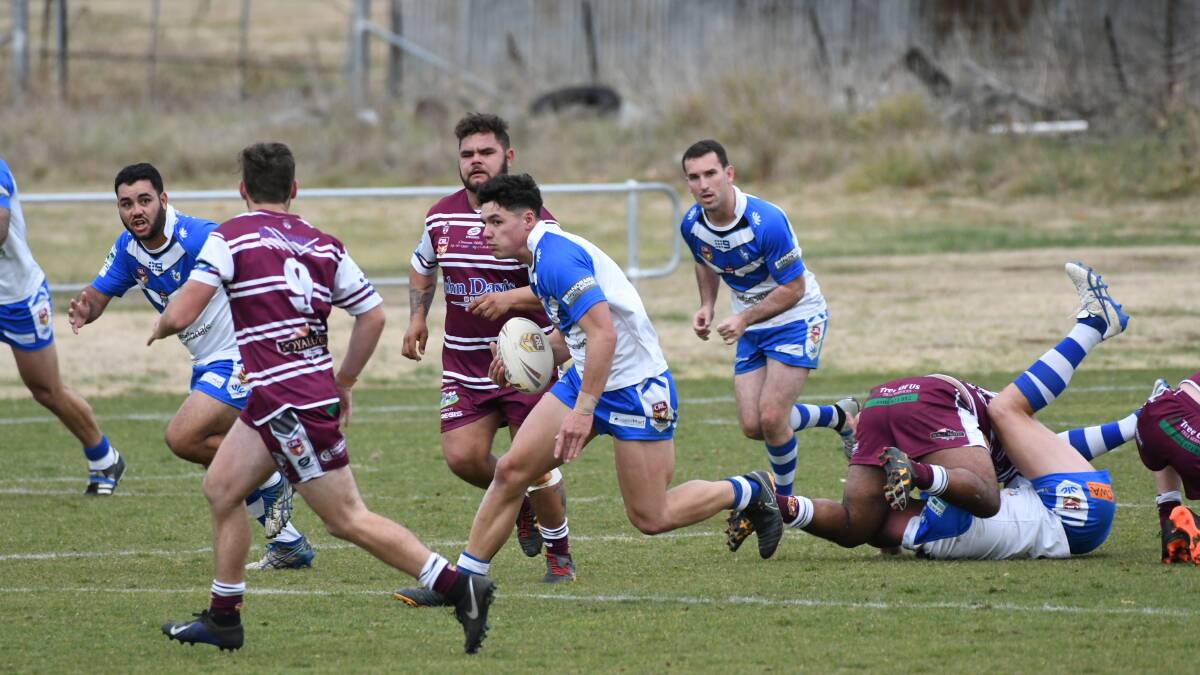 All the action from St Pat's 30-10 win over Blayney on Saturday at the Jack Arrow Sporting Complex. Photos: BRADLEY JURD