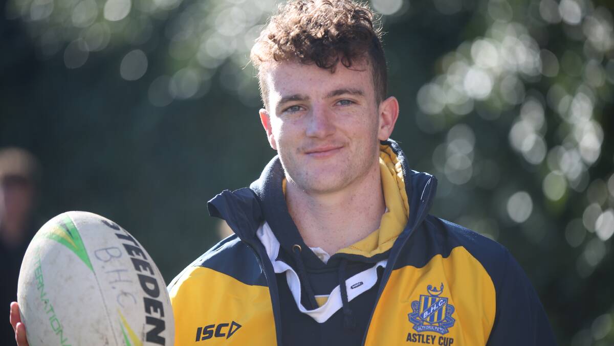 GAME ON: Bathurst High's Ronan Hunt-Cameron will be hoping for success when the school's rugby league team plays in the Astley Cup this year. Photo: PHIL BLATCH