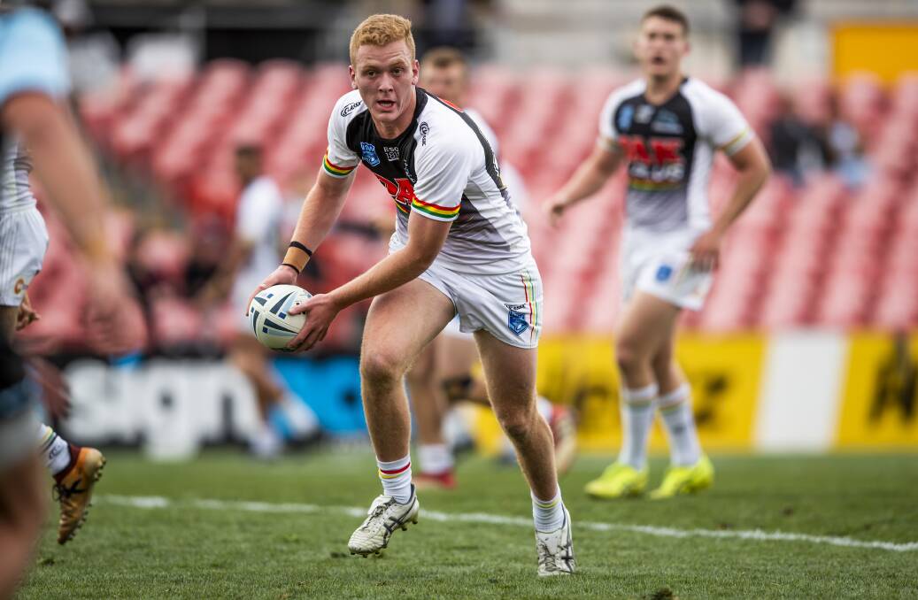 DEFEATED: Bathurst product and Adam Fearnley went down in his grand final against Cronulla on Sunday. Photo: PENRITH PANTHERS