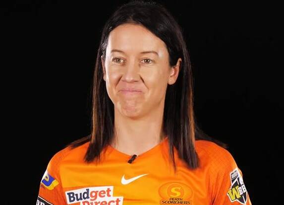 SUCCESS: Bathurst talent Lisa Griffith featured for the Perth Scorchers in its Women's Big Bash League win. 
