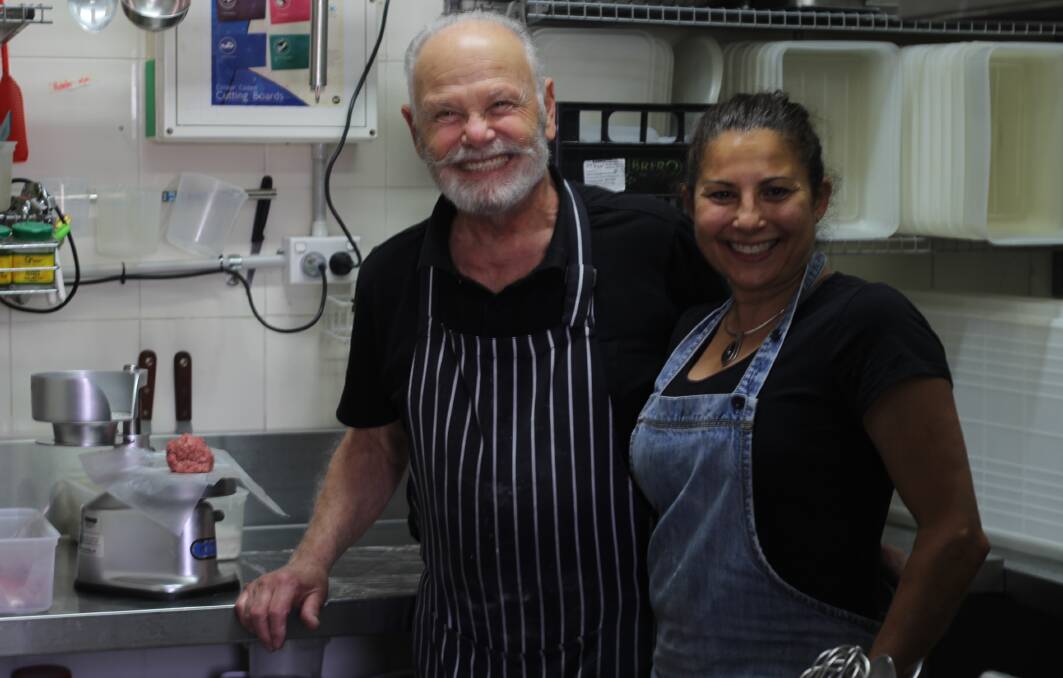 THE BEST: George and Rosanna Eliades are celebrating after Rosanna's Street Food won a Western Advocate poll for best burger eatery. 