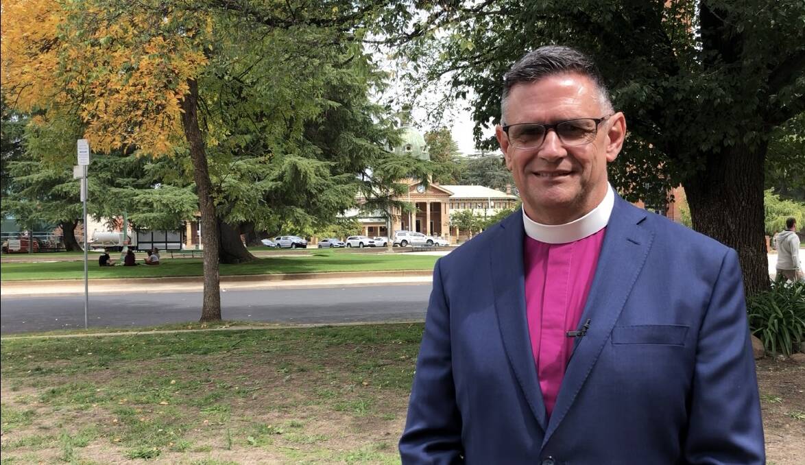 EASED RESTRICTIONS: Anglican Diocese of Bathurst Bishop Mark Calder said the All Saints Cathedral can only have up to 35 parishioners. 