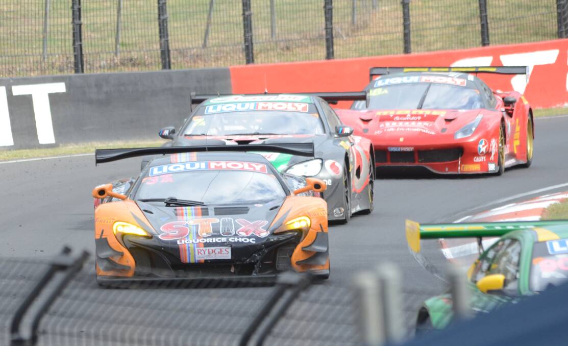 REVVING UP: Ticket sales ahead of the 2018 Bathurst 12 Hour are indicating that a record crowd for the event is on the cards. Photo: MARK RAYNER 
