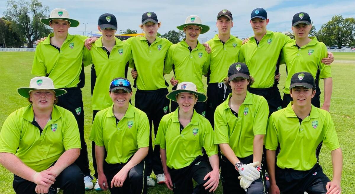 Central West under 16s claimed a 12-run win over their Western Plains rivals on Sunday. Picture is supplied. 