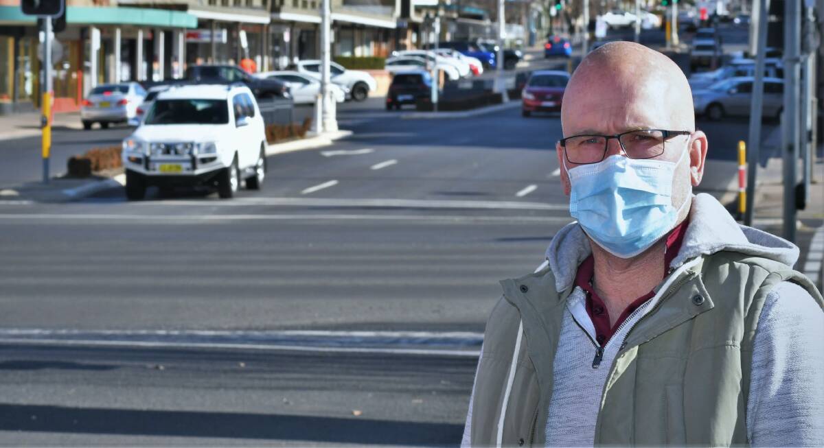 GO LOCAL: Bathurst mayor Ian North wants people to support local businesses during the lockdown. Photo: CHRIS SEABROOK
