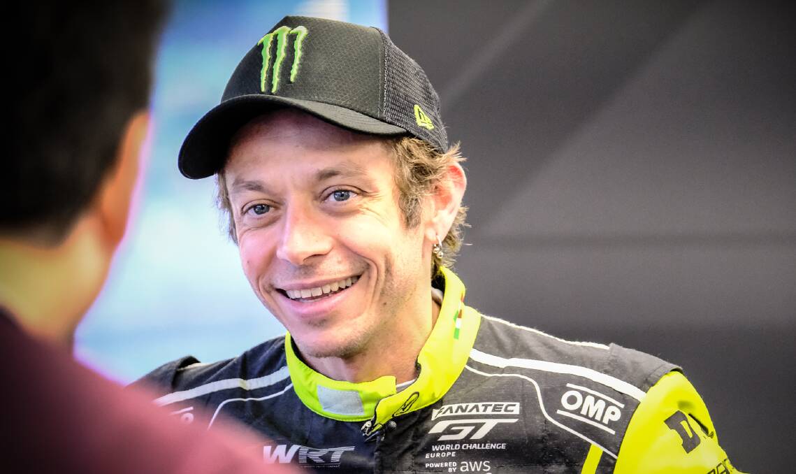 Former MotoGP superstar Valentino Rossi will race a BMW in the 2023 Bathurst 12 Hour. Picture supplied