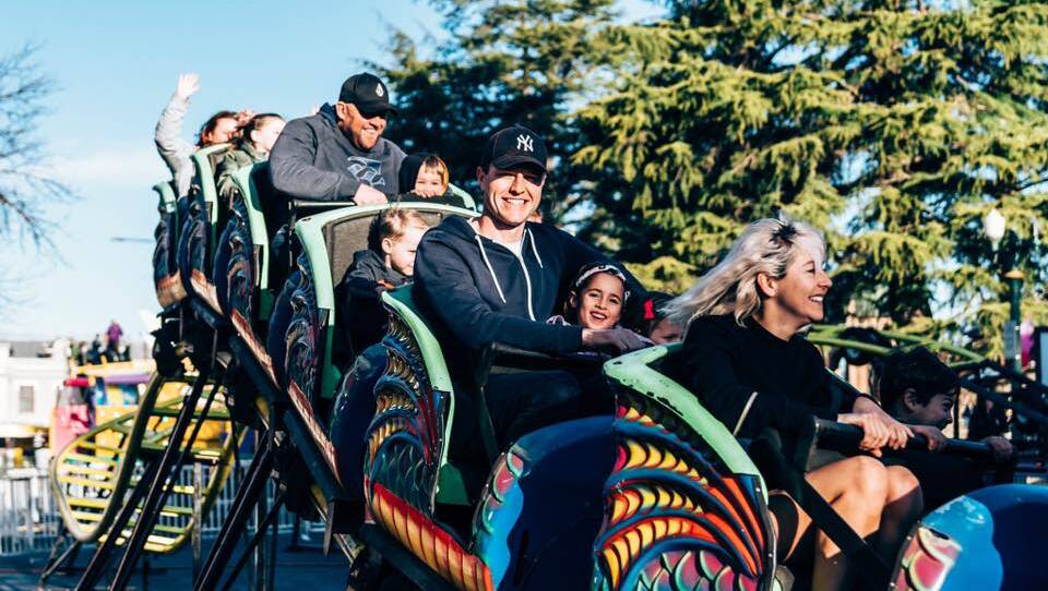 JOIN THE RIDE: Church Street will feature a giant slide, African Safari train and dragon rollercoaster during Bathurst Winter Festival Brew and Bite. Rides are just $5 per person.