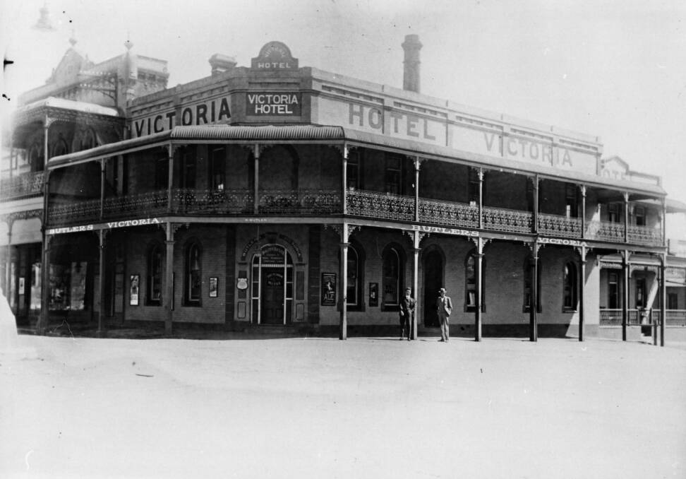 IMPOSING: Walter Butler’s Victoria Hotel was bedevilled by a mouse plague in April 1918 caused by the wheat stored nearby at Tremain’s flour mill. 