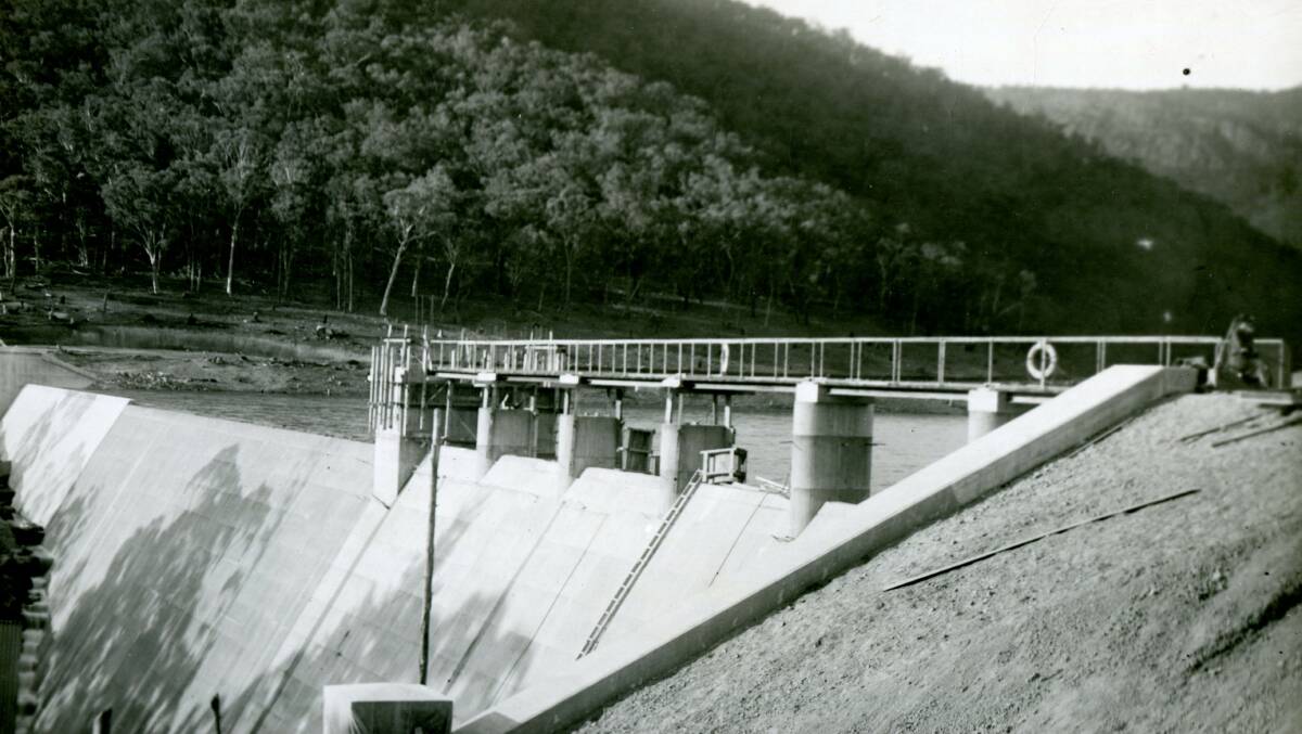 Dam Good: Bathurst’s Winburndale Dam was an impressive achievement when it was opened on October 7, 1933, between World War One and World War Two. 