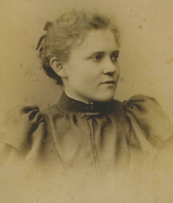 PORTRAIT: Police magistrate and coroner Benjamin Lee's daughter Ethel May Lee in her younger days.