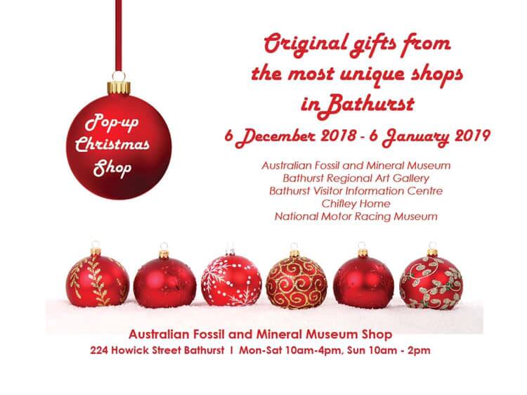 SOMETHING SPECIAL: Drop by the pop-up Christmas Shop at the Australian Fossil and Mineral Museum in Howick Street and check out the range of unique gift ideas.