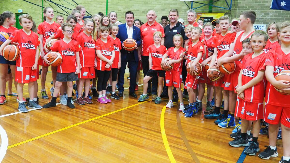 HAVING A BALL: Member for Bathurst Paul Toole is urging everyone who is eligible to
make the most of the Active Kids program.