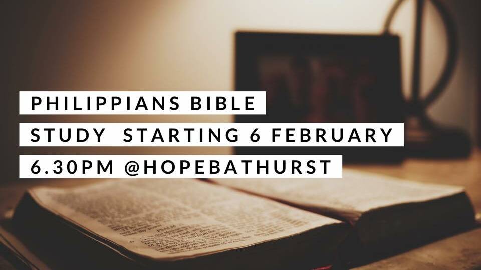 Coming up on Wednesday’s in February. Five weeks exploring Philippians.