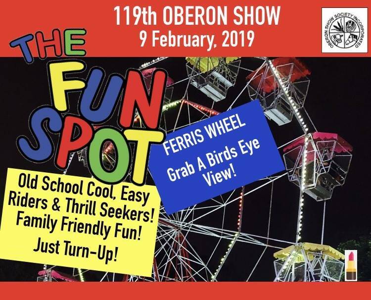 ON AGAIN: The Oberon Show, featuring everything from chainsaw racing to steer riding to a ute muster, will be held this Saturday.