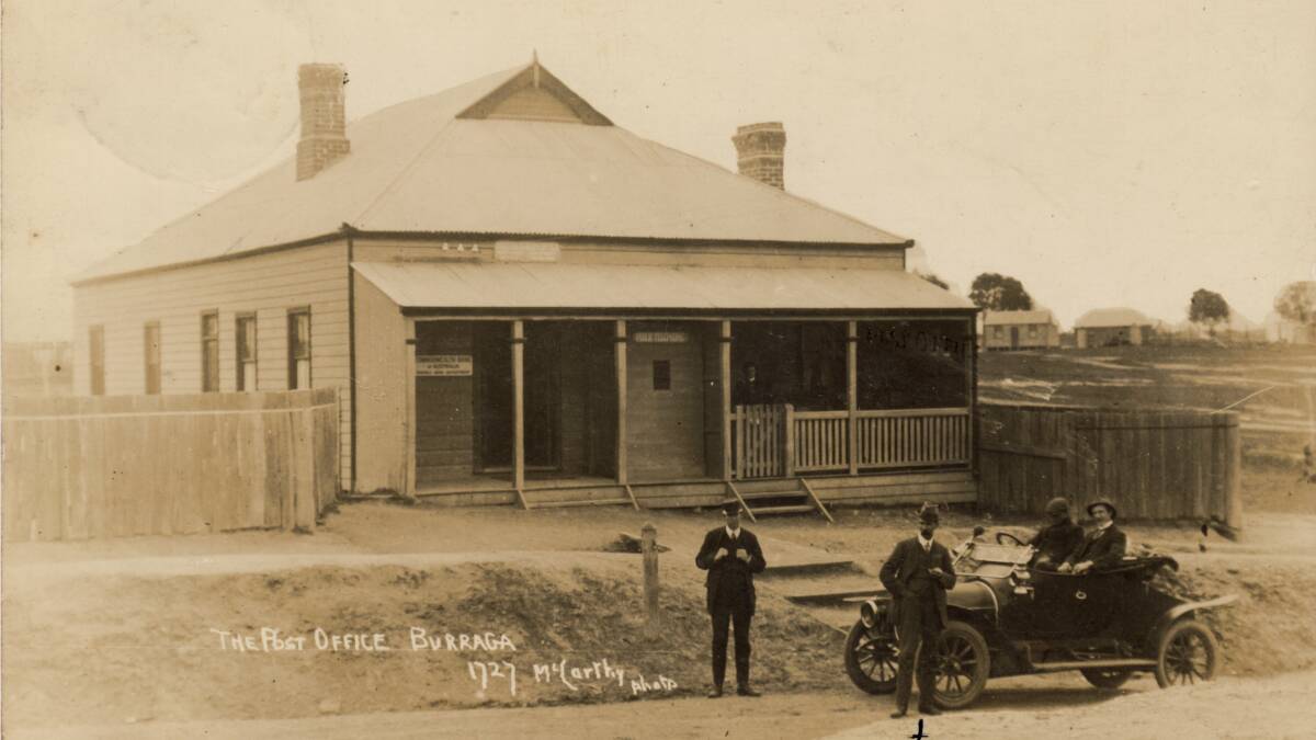 ROUGH START: Residents of Burraga eventually got their wish for a suitable building to house the village's post office. 