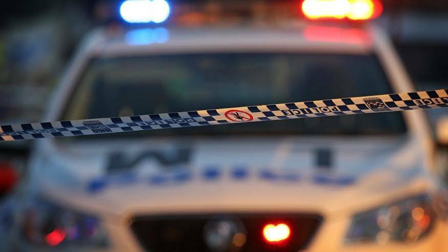 INVESTIGATING: Police attended the scene of the two-car fatal crash on Saturday night.