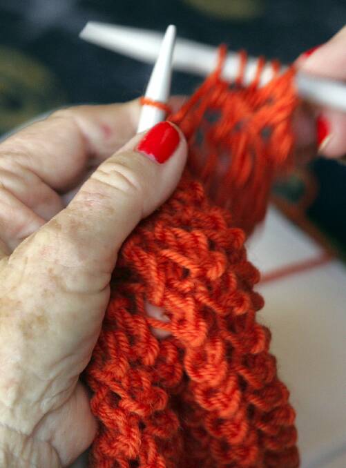 JOIN US: Knit One, Chat One will meet at Bathurst Library from 10am-1pm on Friday.