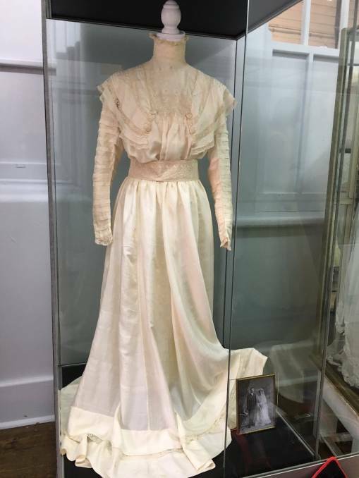 ON DISPLAY: The Getting Hitched exhibition, which will be at BMEC from May 1-13, will showcase 200 years of wedding gowns and paraphernalia. 