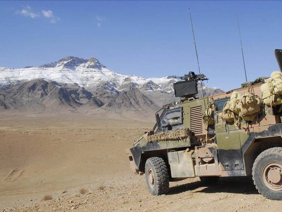 KILLING FIELD: The terrain in Afghanistan