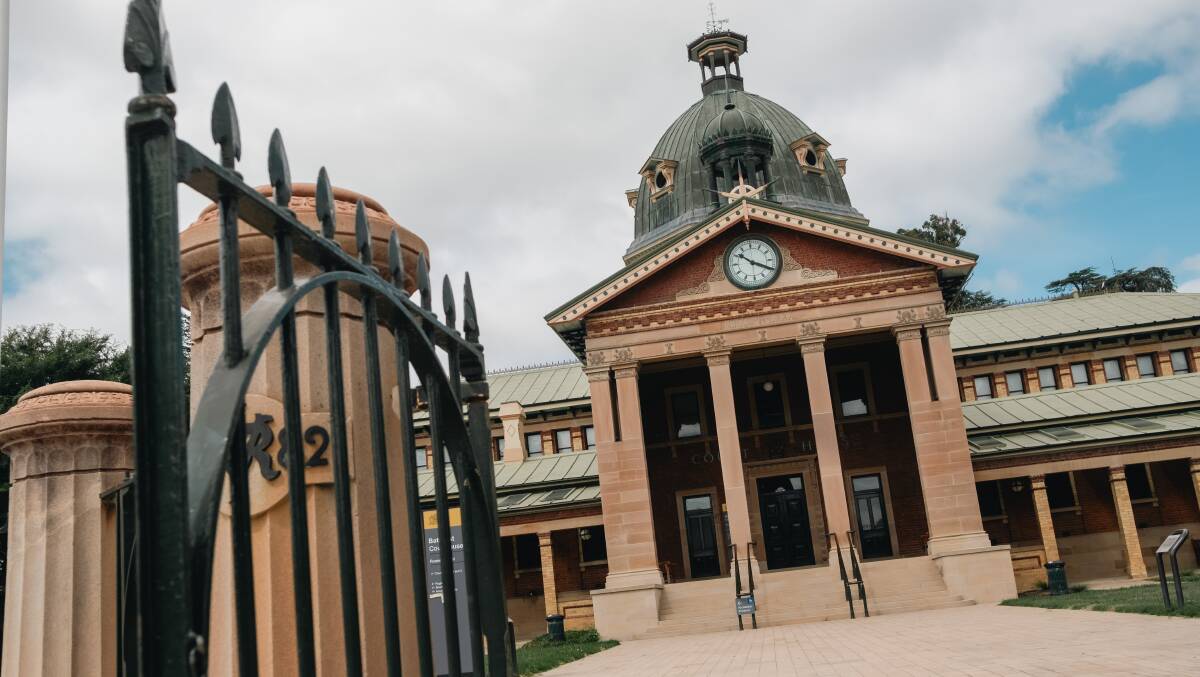 Bathurst Courthouse, where Chloe Smith was sentenced on January 17, 2024. Picture by James Arrow