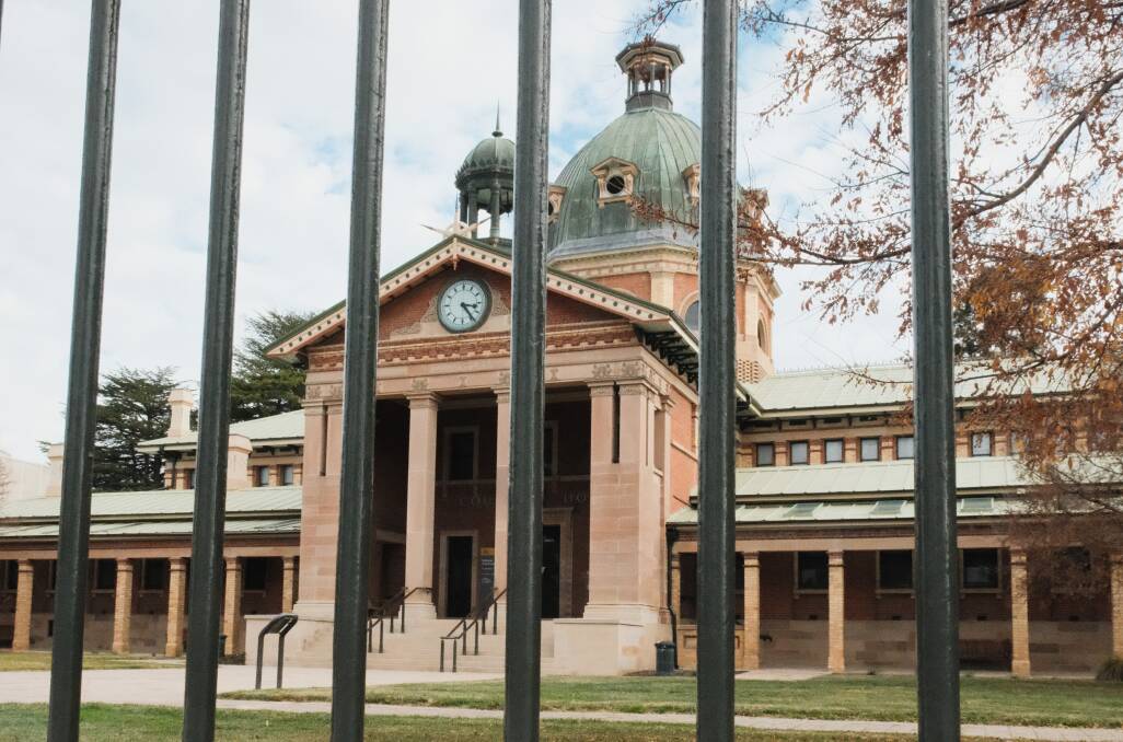 Bathurst Courthouse, where Brendan Leer was sentenced on March 27, 2024. Picture by James Arrow