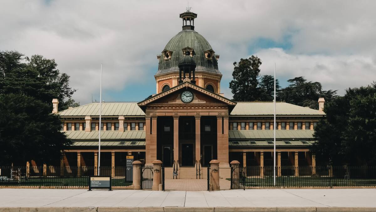 Bathurst Courthouse, where Kayne Graham was sentenced on March 20, 2024. Picture by James Arrow