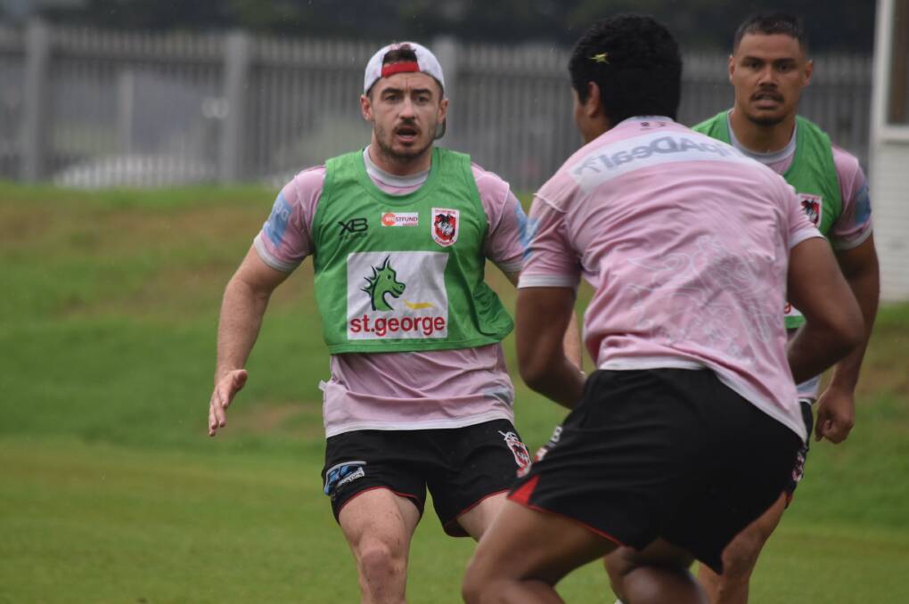 WELCOME BACK: St George Illawarra Dragons' Adam Clune to play first Charity Shield at town he grew up in. Photo: supplied