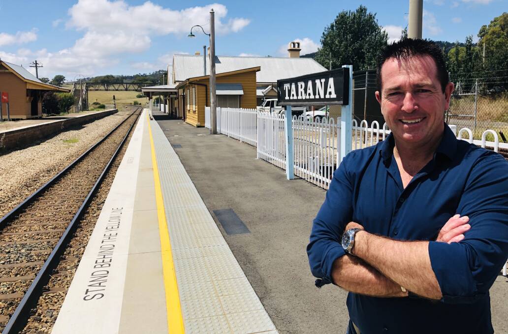 ALL ABOARD: Member for Bathurst Paul Toole announced this week that a Tarana stop will be added to the second Bathurst Bullet train service.
