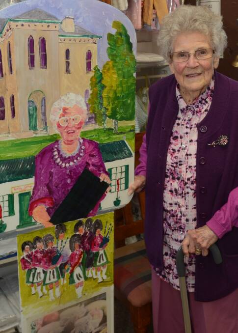 LEGEND: Betty Ives in 2015 when she was one of a number of citizens honoured during the city's bicentenary celebrations.