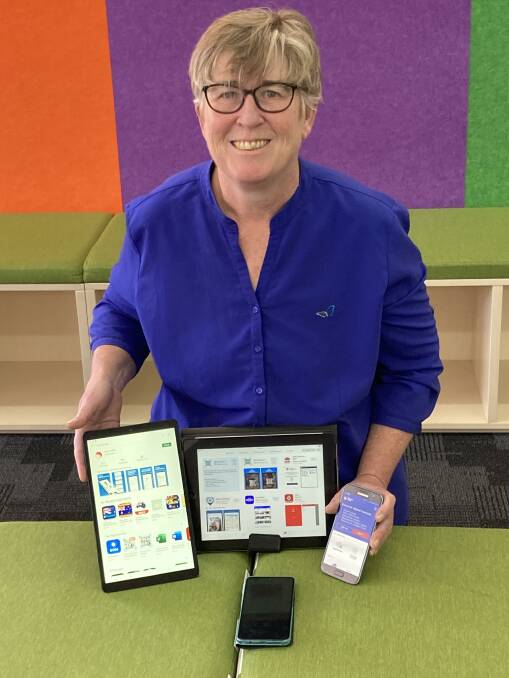 LEARNING EXPERIENCE: Bathurst Library collection and technology team leader Jane Cook will explain about how to install apps at a special workshop this month.