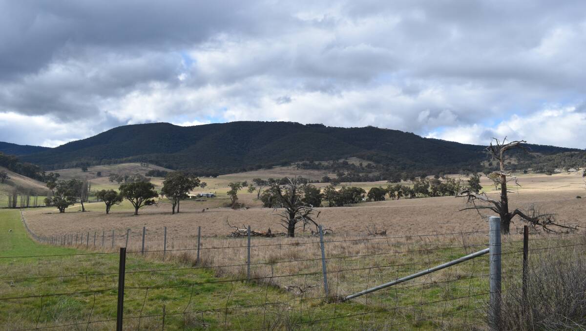 Mount Tennyson as seen from Tarana Road, Locksley. Picture by Peter Bowditch