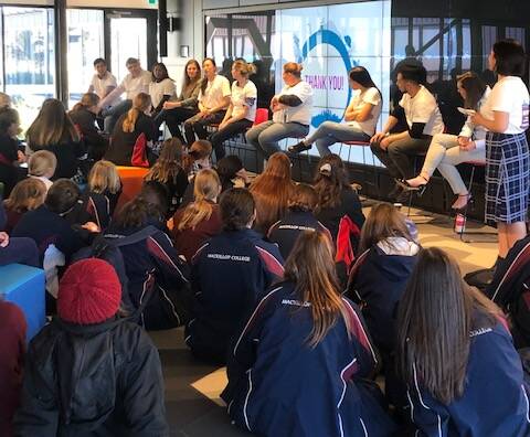 STRONG FOUNDATIONS: Students from across the region were at Charles Sturt University Bathurst last week to hear how engineers can change the world.