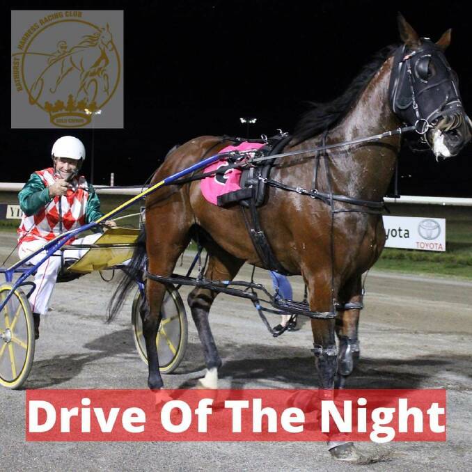 HIGH PRAISE: Neville Donnelly's win on Lincoln Cullen was awarded drive of the night.