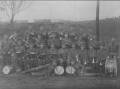 The Bathurst 20th Battalion Band in Sydney, photographed by Crown Studios.