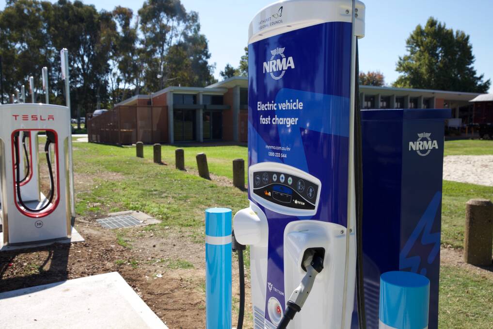 ADDITION: The NRMA's fast charger outside the Bathurst Visitor Information Centre has been active for more than three months.