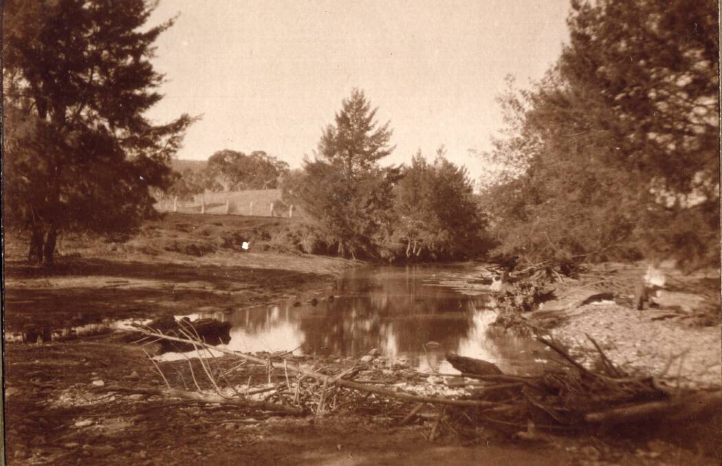 RUSH: Prospectors flocked to the Winburndale once gold was discovered on the waterway.