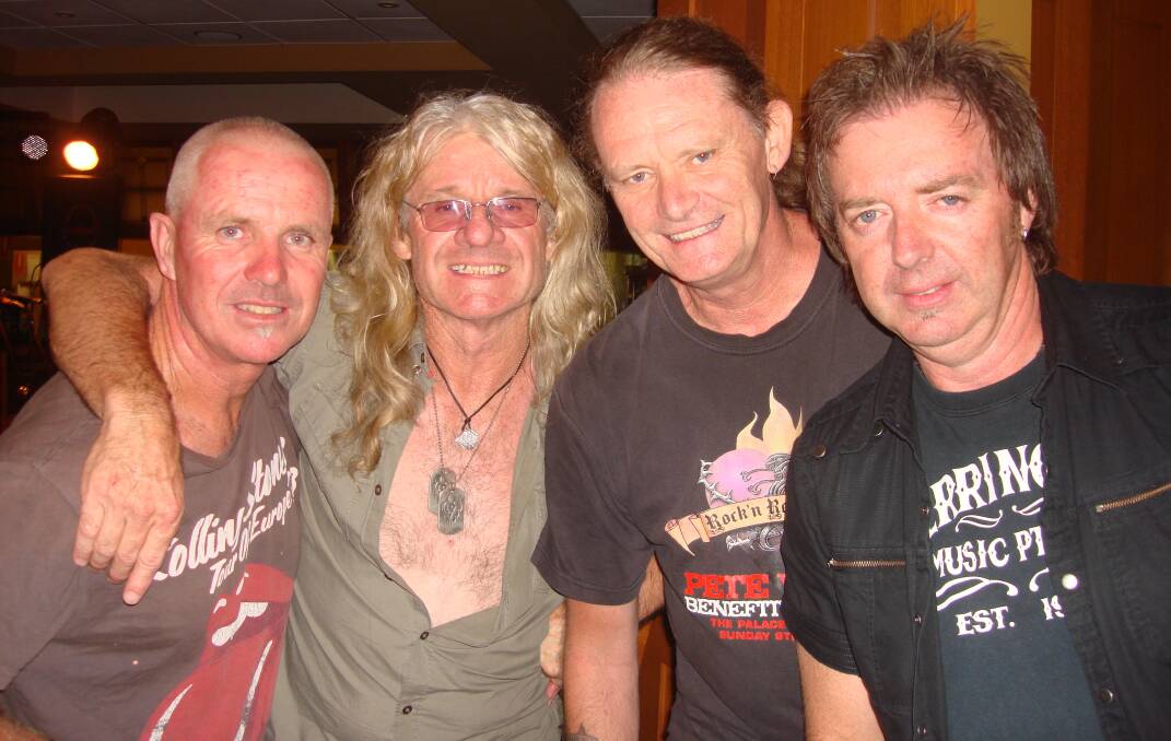 CLASSIC ROCK: Four-piece band OneWorld will play at the Farmer's Arms Hotel in Bathurst.