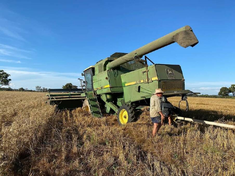 STICK IN THE MUD: With harvest drawing to a close, there are lots of memories of bogged machines.