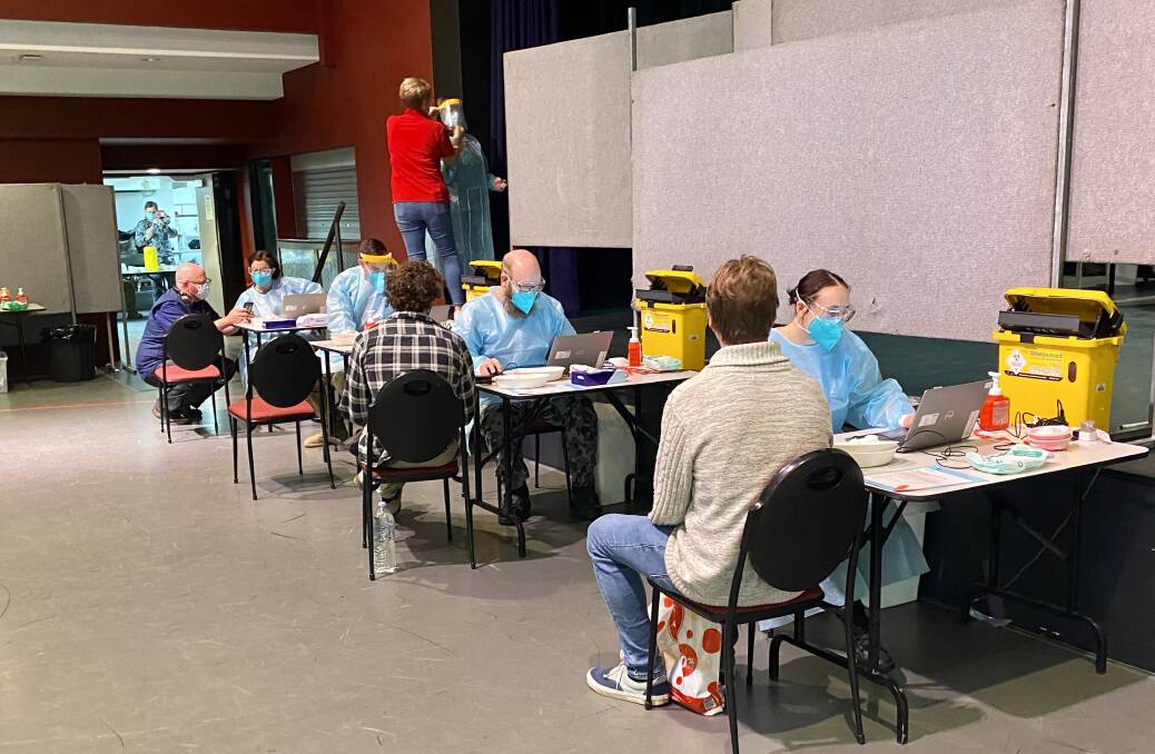 BMEC pop-up vaccination clinic reaches capacity for first day within hours
