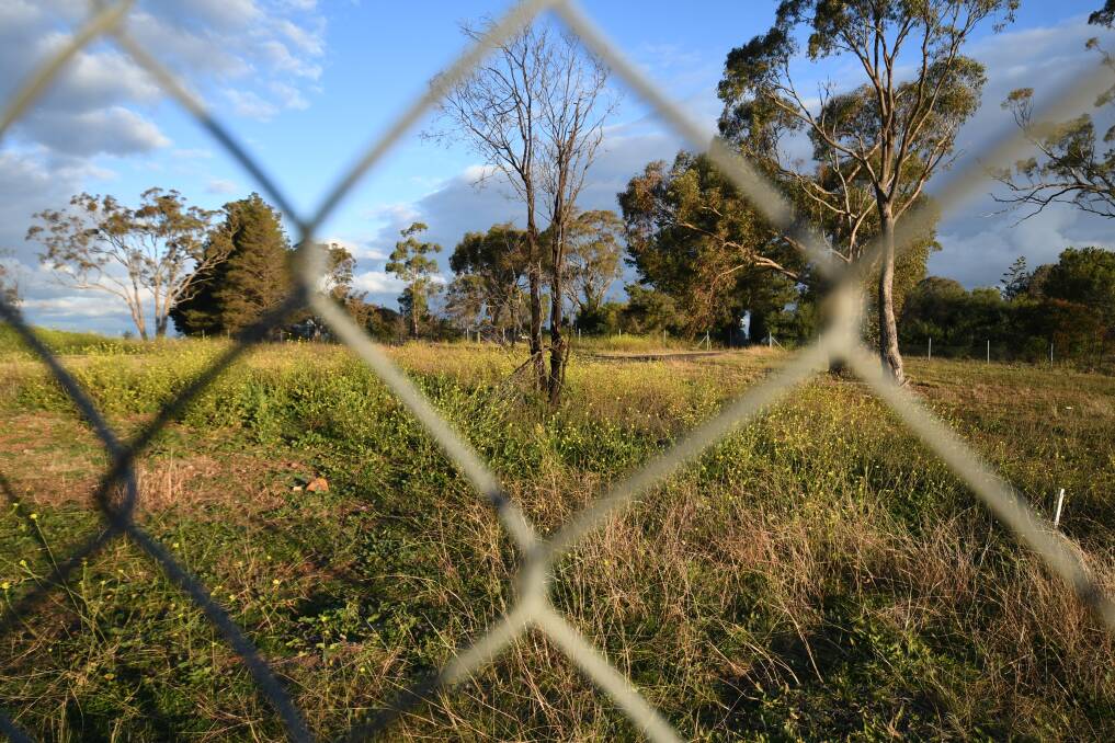 COMING SOON: The site for the new go-kart track at Mount Panorama. Photo: CHRIS SEABROOK