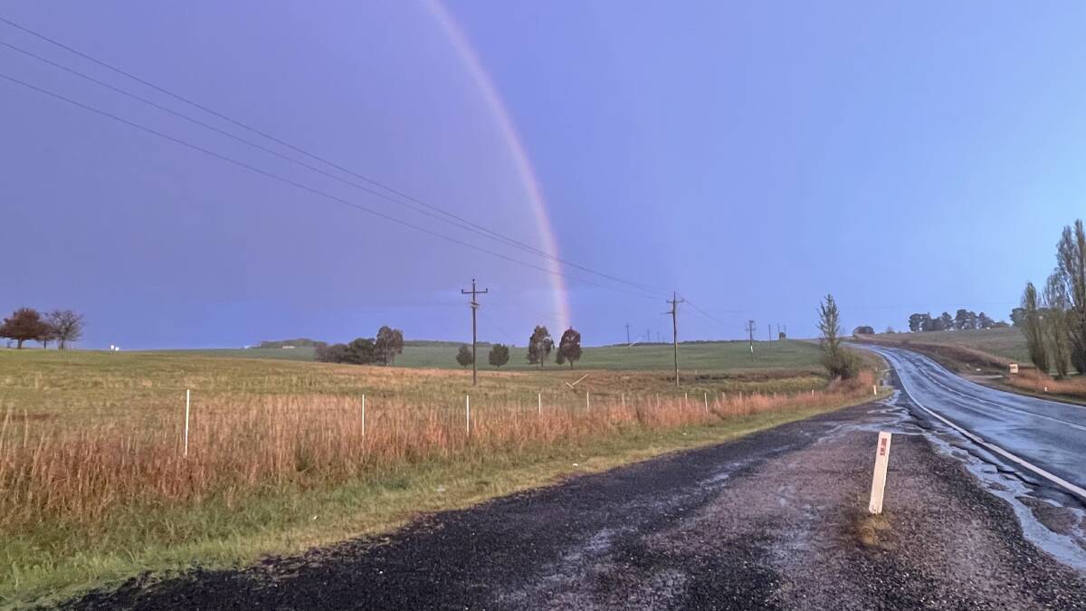 The aftermath of a storm on the O'Connell Road in late September. Picture by Mark Calder.