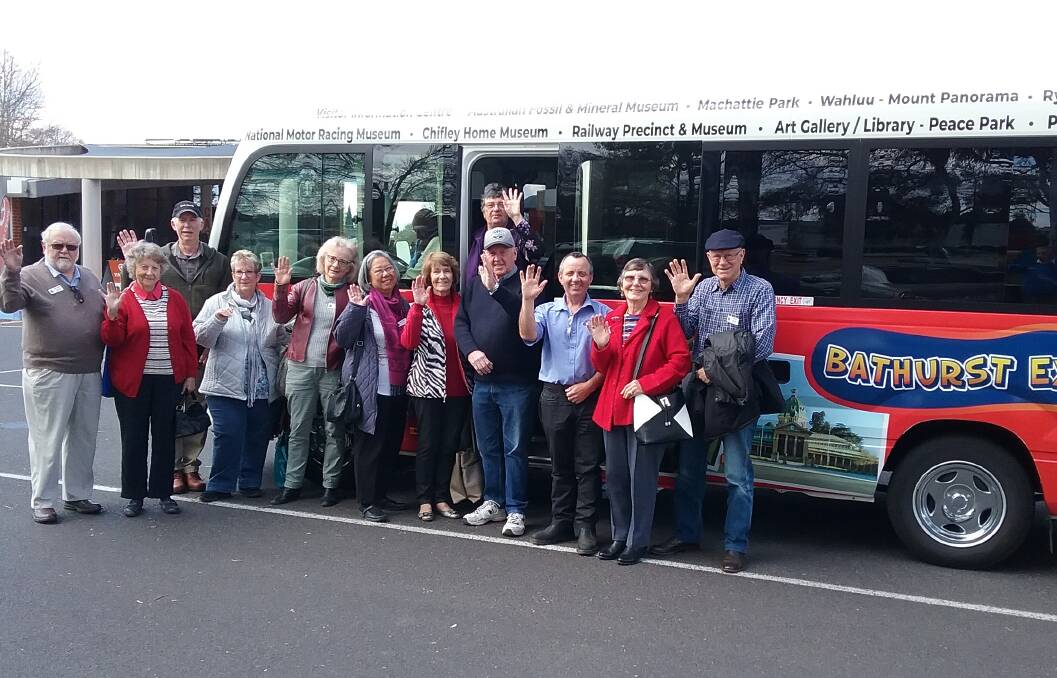 SNAPSHOT: Members of Bathurst Combined Probus took a trip on the Bathurst Explorer Bus this week. Photo: SUPPLIED