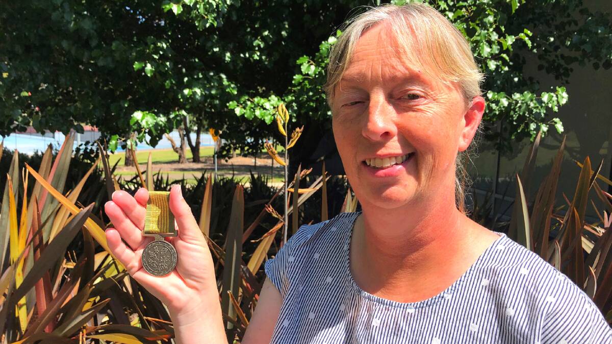 RECOGNISED: Bathurst's Clare Sutton has received the National Emergency Medal for her volunteer work in 2017. Photo: LISA DITCHFIELD/CSU