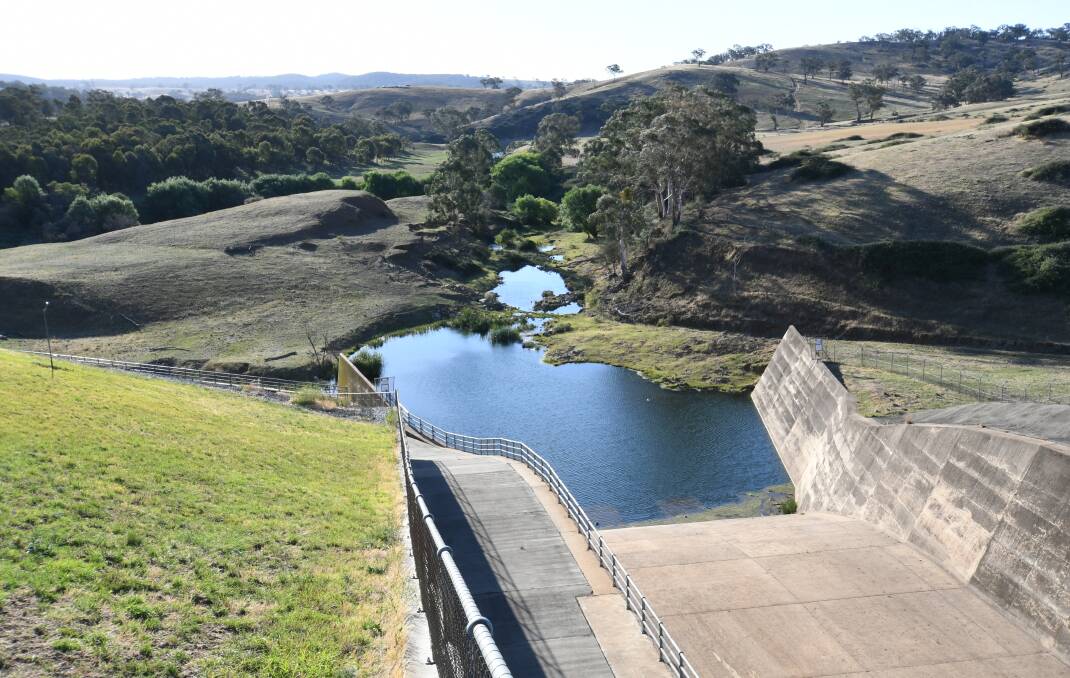 GOING DOWN: As the Chifley Dam level drops, reader Adam Sargent says bore water should be kept for emergency use only.