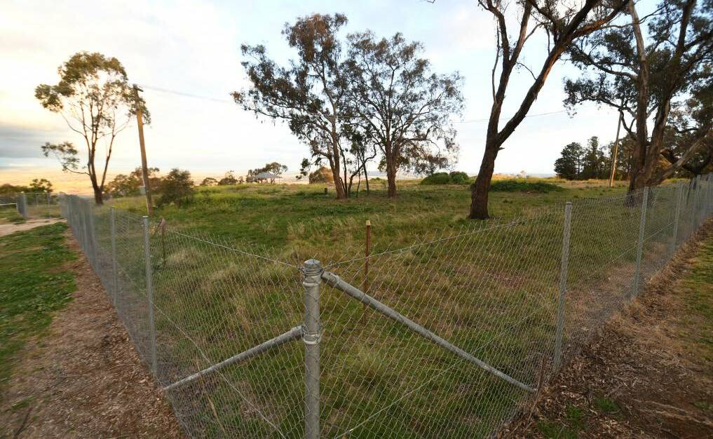 Part of the proposed site for the Bathurst go-kart track. 