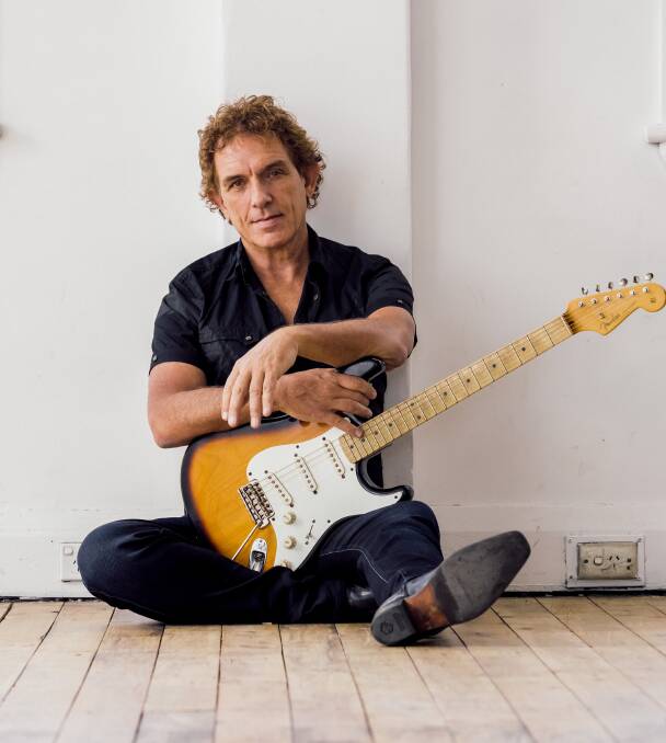 ON HIS WAY: Ian Moss has played at two of the more imposing locations in Bathurst. Next week he will play at a more sedate city venue. Photo: DANIEL BOUD