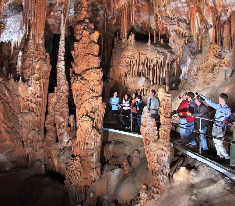 DEEP DOWN: Jenolan Caves was to have hosted school holiday activities in January, but is closed due to the bushfires in the area.